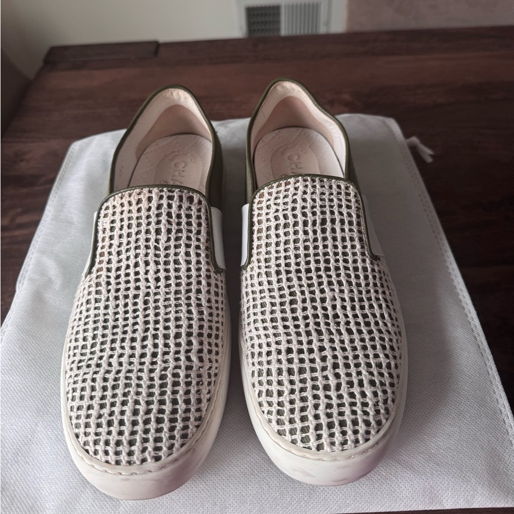 Chanel Slip On Sneakers View 3